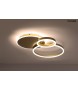 MOOSEE lampa sufitowa / plafon RINGS 3    złota