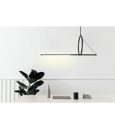 MOOSEE lampa wisząca STICK czarna