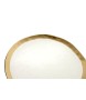 KARE talerz BELL 26 cm biało-złoty