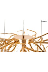 MOOSEE lampa wisząca RIVIERA 60 złota /   clear