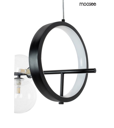 MOOSEE lampa wisząca ALURE LINE 90 czarna