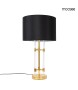 MOOSEE lampa stołowa MOXY złota / czarna