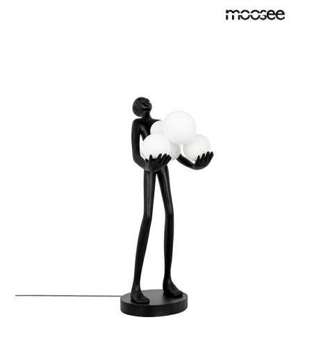 MOOSEE lampa stołowa HUMAN PREMIUM        czarna