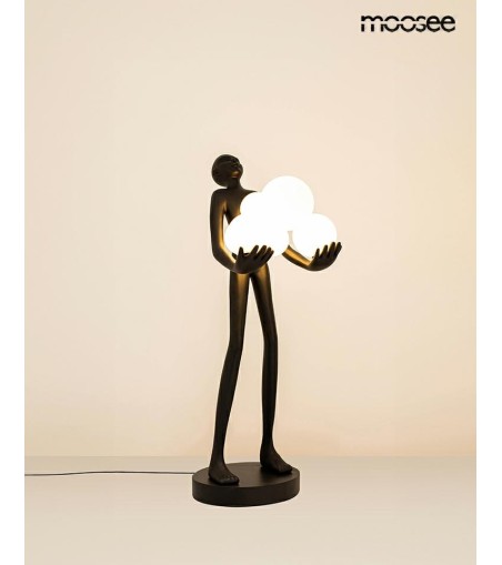 MOOSEE lampa stołowa HUMAN PREMIUM        czarna