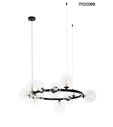 MOOSEE lampa wisząca ALURE 85 czarna