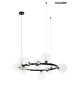 MOOSEE lampa wisząca ALURE 85 czarna