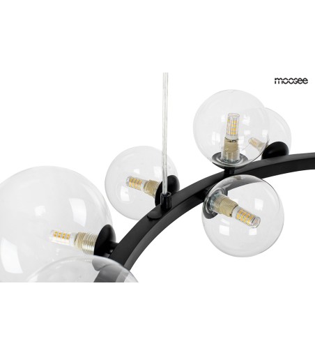 MOOSEE lampa wisząca ALURE 85 czarna