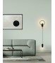 MOOSEE lampa ścienna COMO czarna