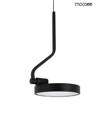 MOOSEE lampa ścienna FLAT 3 czarna