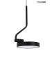 MOOSEE lampa ścienna FLAT 3 czarna