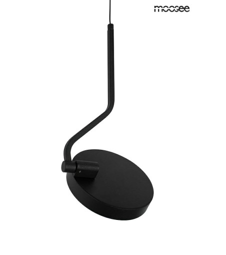 MOOSEE lampa ścienna FLAT 3 czarna