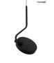 MOOSEE lampa ścienna FLAT 3 czarna