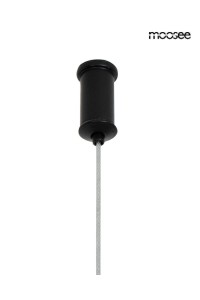 MOOSEE lampa wisząca ALURE OVAL 120       czarna