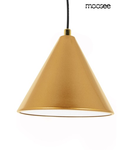 MOOSEE lampa wisząca ACUSTICA złota