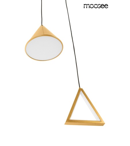 MOOSEE lampa wisząca ACUSTICA złota