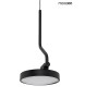 MOOSEE lampa ścienna FLAT czarna