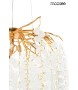 MOOSEE lampa wisząca RIVIERA 60 złota /   clear