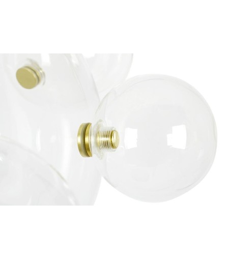 MOOSEE lampa wisząca CAPRI DISC 3 złota   - 180 LED, aluminium, szkło