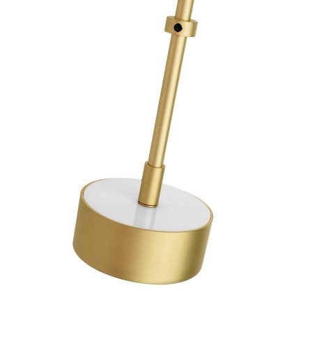 MOOSEE lampa wisząca CAPRI DISC 3 złota   - 180 LED, aluminium, szkło