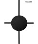 MOOSEE lampa ścienna SHADOW 4 czarna