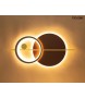 MOOSEE lampa ścienna MOONS złota