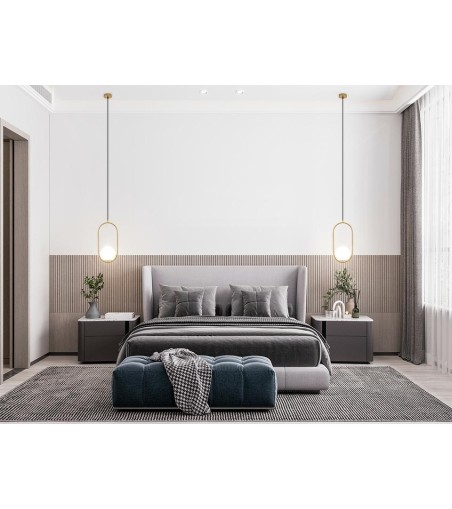 MOOSEE lampa wisząca AURELIA 40 złota