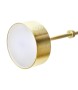 MOOSEE Lampa wisząca CAPRI DISC 5 złota   - 300 LED, aluminium, szkło
