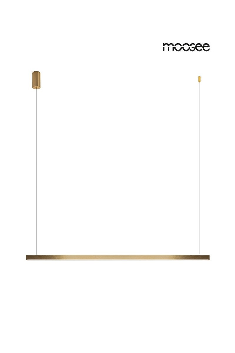 MOOSEE lampa wisząca LINUS 80 złota