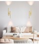 MOOSEE lampa ścienna MACAROON złota