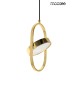 MOOSEE lampa wisząca SPINNER 19 złota