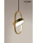 MOOSEE lampa wisząca SPINNER 19 złota