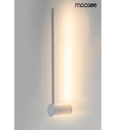 MOOSEE lampa ścienna OMBRE 60 biała