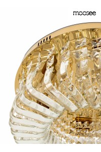 MOOSEE lampa sufitowa / plafon BALUNA 50  złota