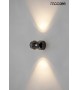 MOOSEE lampa ścienna EOS czarny chrom