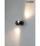 MOOSEE lampa ścienna EOS czarny chrom