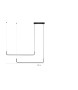 MOOSEE lampa wisząca SHAPE DUO 120 czarna