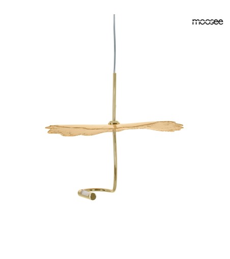 MOOSEE lampa wisząca LEAFS złota