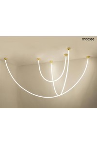 MOOSEE lampa wisząca LASSO 400 Smart      złota