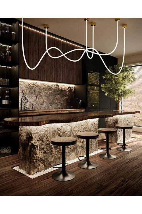 MOOSEE lampa wisząca LASSO 400 Smart      złota