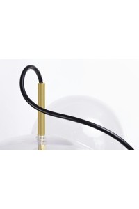 MOOSEE lampa wisząca CAPRI DISC 3 złota