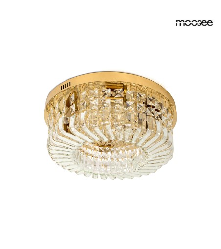MOOSEE lampa sufitowa / plafon BALUNA 50  złota