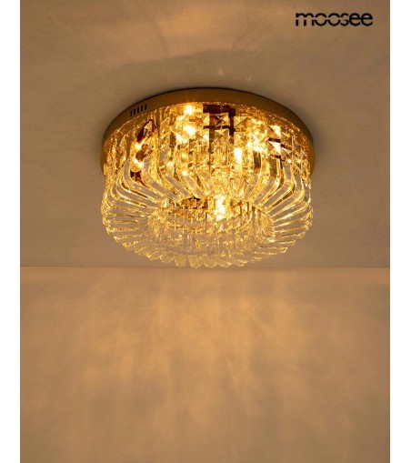 MOOSEE lampa sufitowa / plafon BALUNA 50  złota