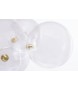 MOOSEE lampa wisząca CAPRI 6 złota - 60   LED, alumiumium, szkło