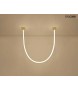 MOOSEE lampa wisząca LASSO 300 Smart      złota