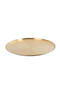 Taca dekoracyjna / talerz SHP DISCO L 30   złoty