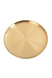 Taca dekoracyjna / talerz SHP DISCO L 30   złoty