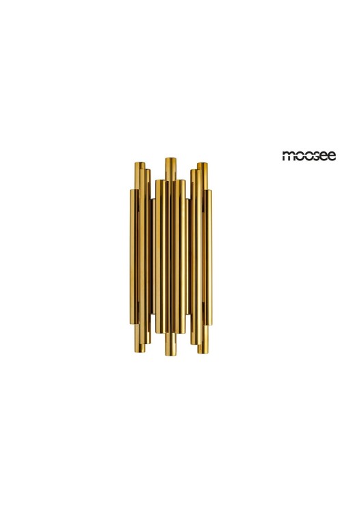 MOOSEE lampa ścienna ORGANO złota