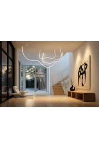 MOOSEE lampa wisząca LASSO 500 Smart      złota