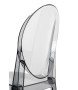 Krzesło barowe VICTORIA 65 cm dymione - poliwęglan
