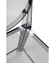 Krzesło barowe VICTORIA 65 cm dymione - poliwęglan